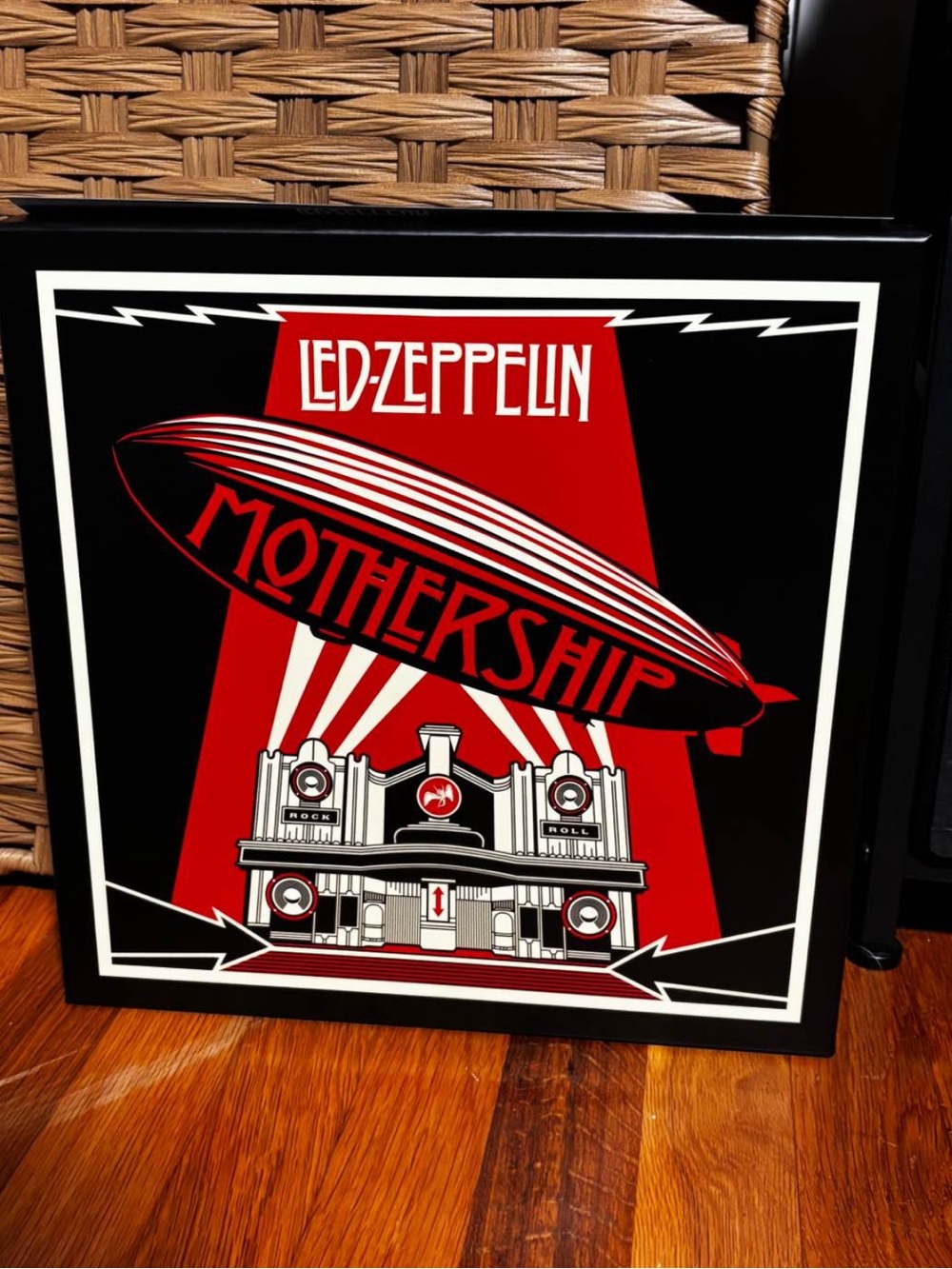 Led Zeppelin Mothership Box Set 4x records-Mint